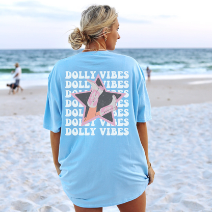 Dolly Vibes Cowboy Boot Shirt