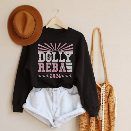 Hot Pink Dolly Reba 2024 Sweatshirt