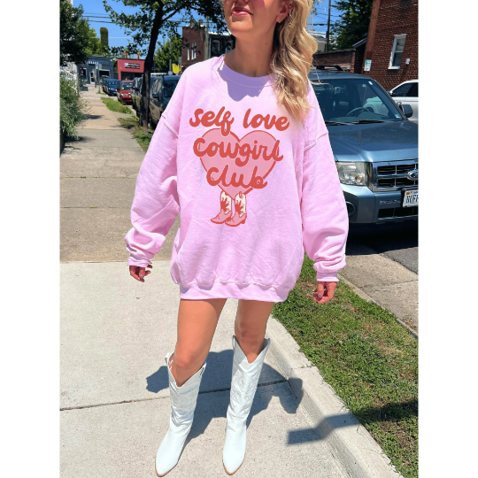 Self Love Cowgirl Club Sweatshirt