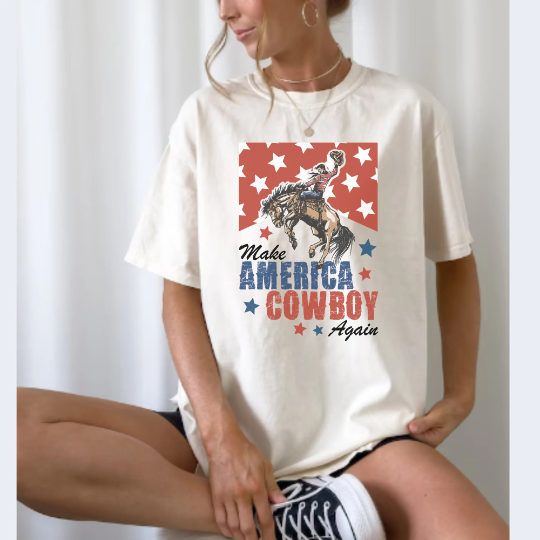 Make America Cowboy Again Shirt