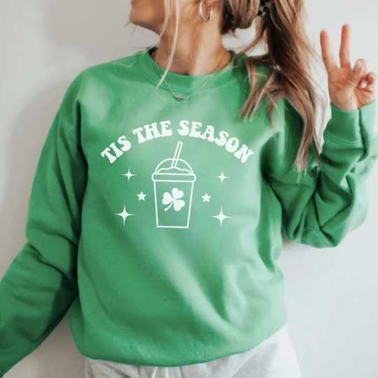 Tis The Season Shamrock Shake Sweatshirt