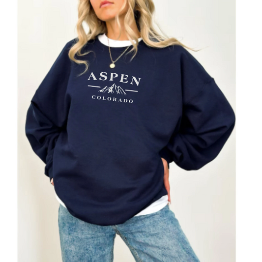 Embroidered Aspen Sweatshirt