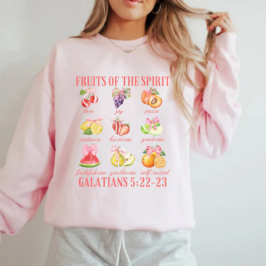 Fruits of the Spirit Coquette Sweatshirt