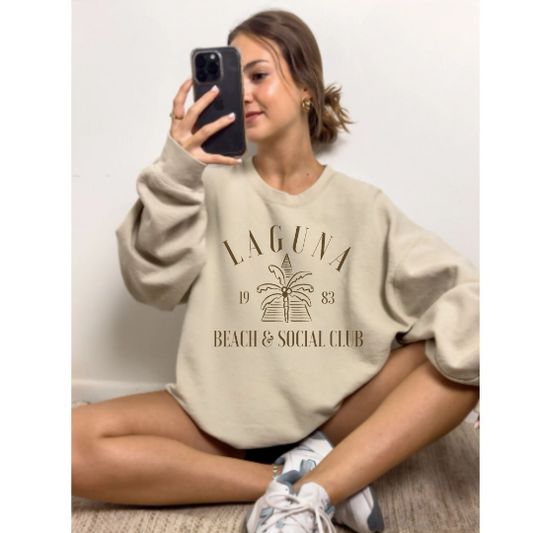 Laguna Beach and Social Club Sweatshirt