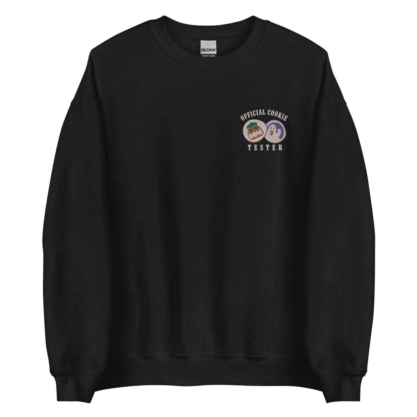 Embroidered Halloween Official Cookie Tester Sweatshirt