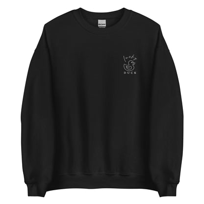 Embroidered Lucky Duck Sweatshirt