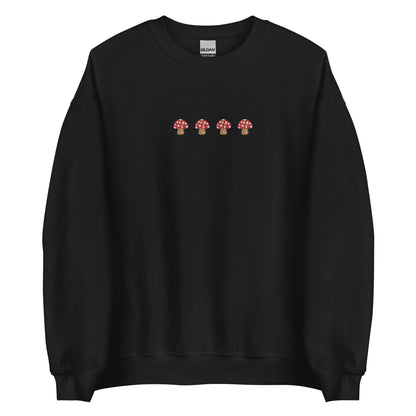 Embroidered Mushroom Sweatshirt