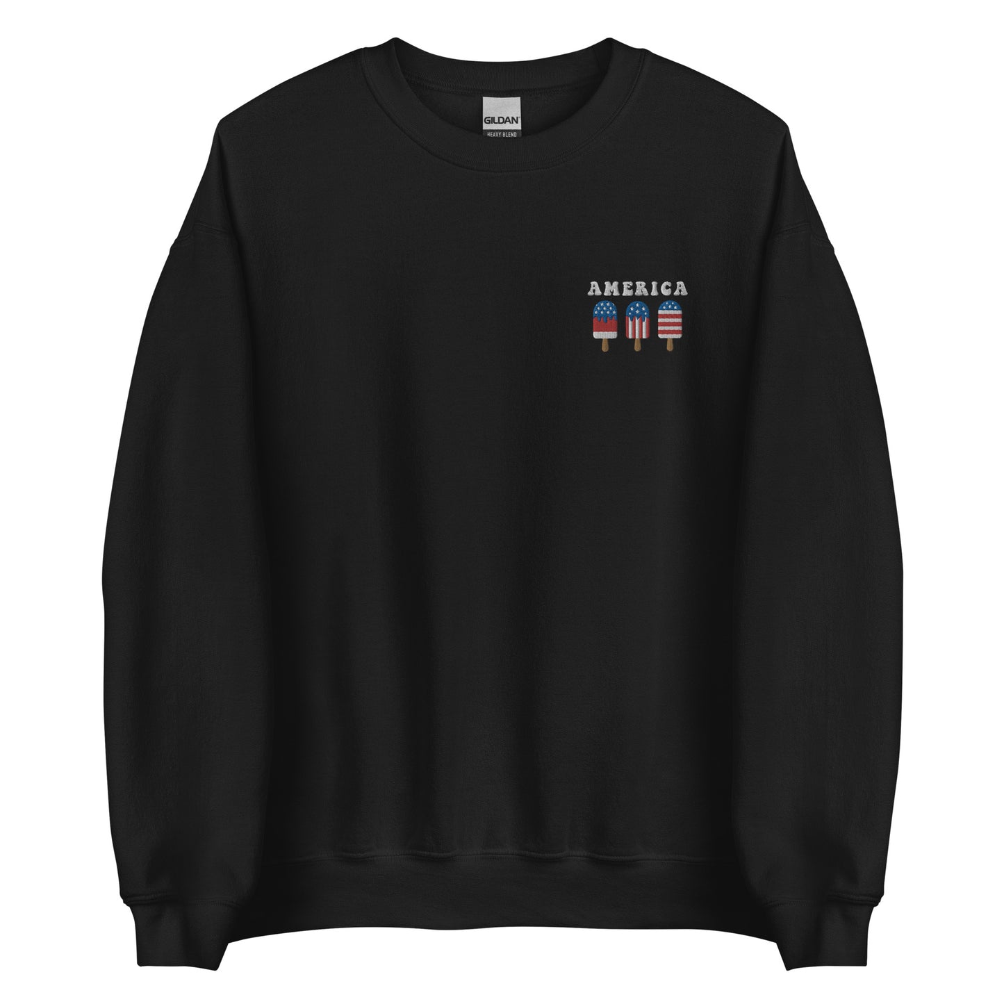 Embroidered Popsicle Sweatshirt