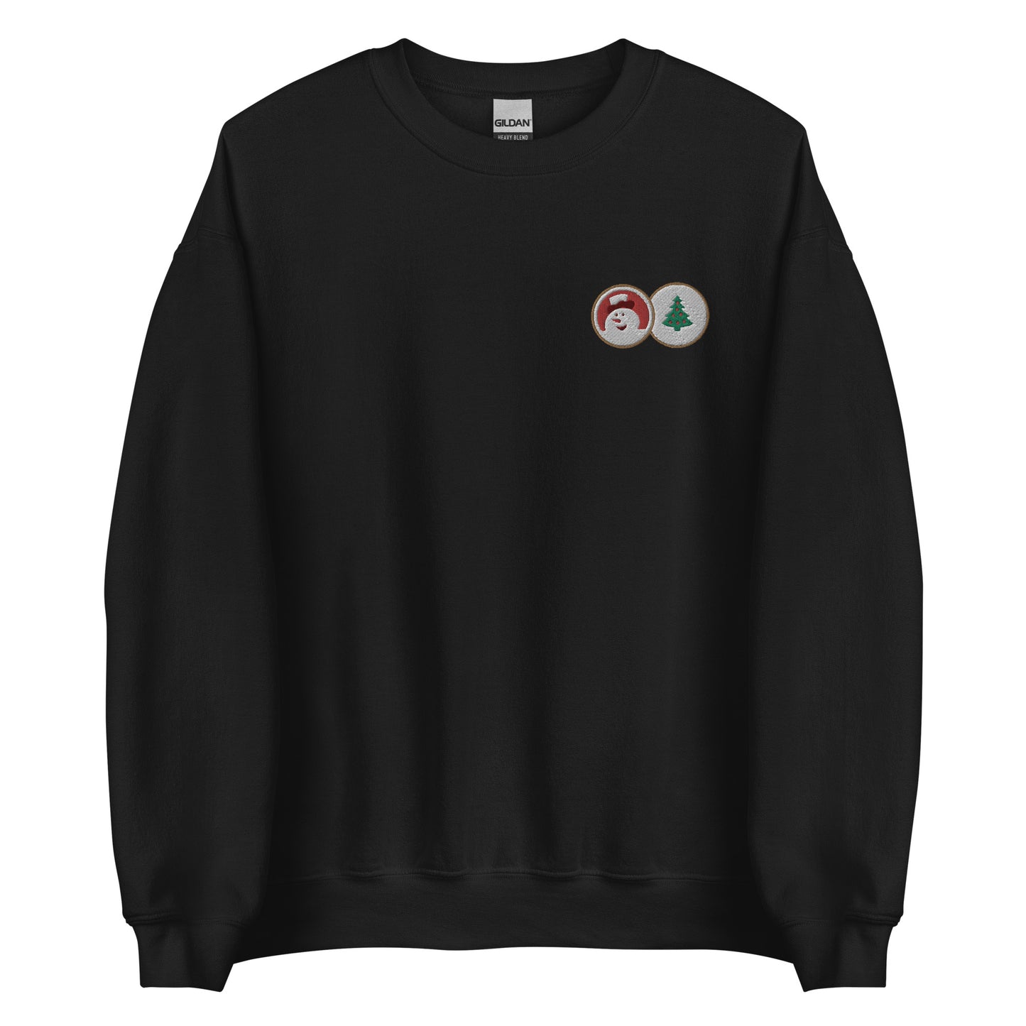 Embroidered Christmas Cookies Sweatshirt