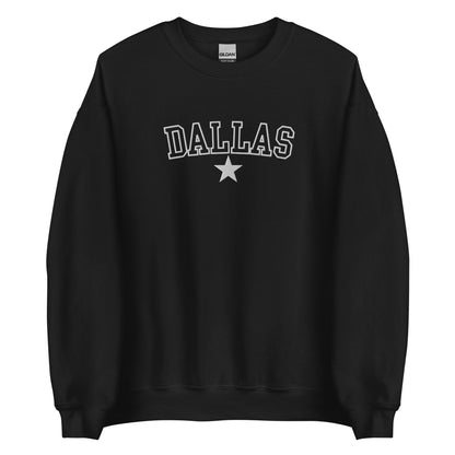 Embroidered Dallas Sweatshirt