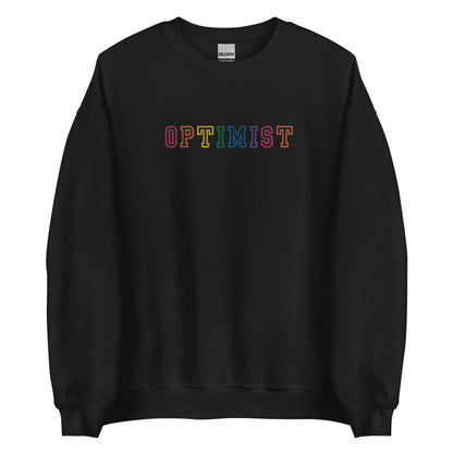 Embroidered Optimist Sweatshirt