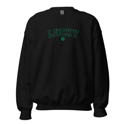 Embroidered Lucky Sweatshirt