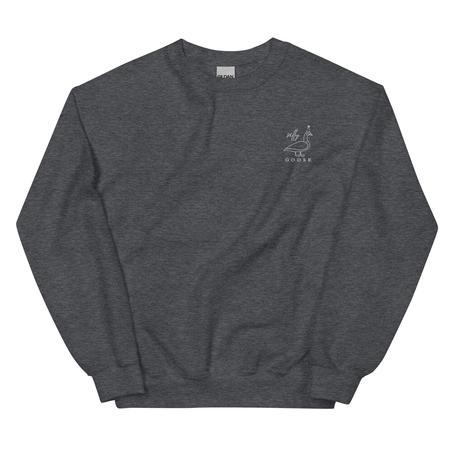 Embroidered Silly Goose Sweatshirt