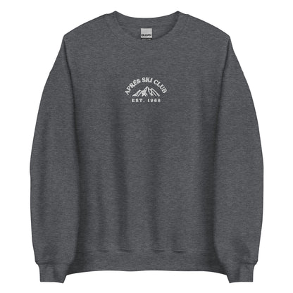 Embroidered Apres Ski Club Sweatshirt