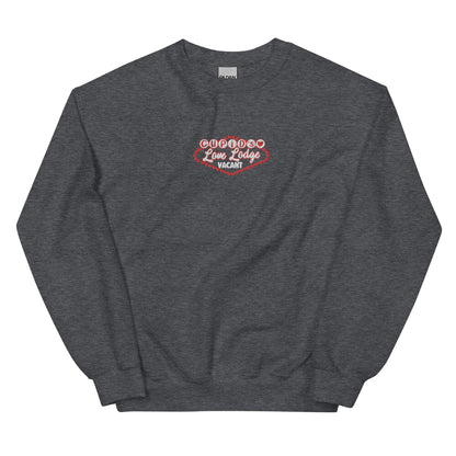 Embroidered Cupids Love Lodge Sweatshirt