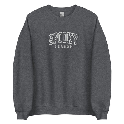 Embroidered Spooky Season Crewneck