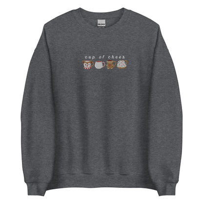 Embroidered Cup of Cheer Sweatshirt