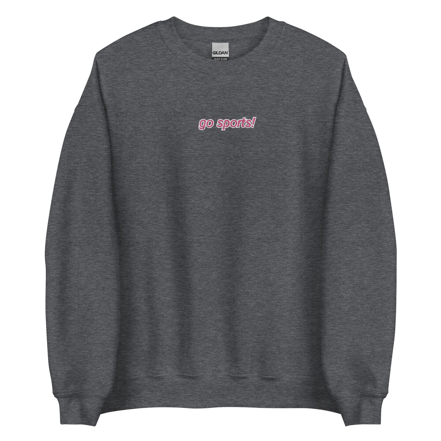 Embroidered Go Sports Sweatshirt