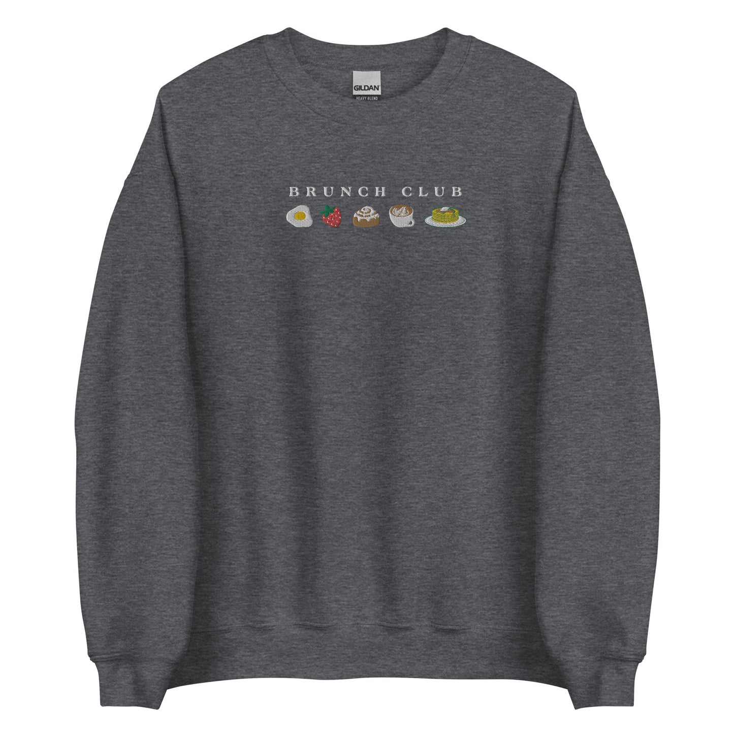 Embroidered Brunch Club Sweatshirt