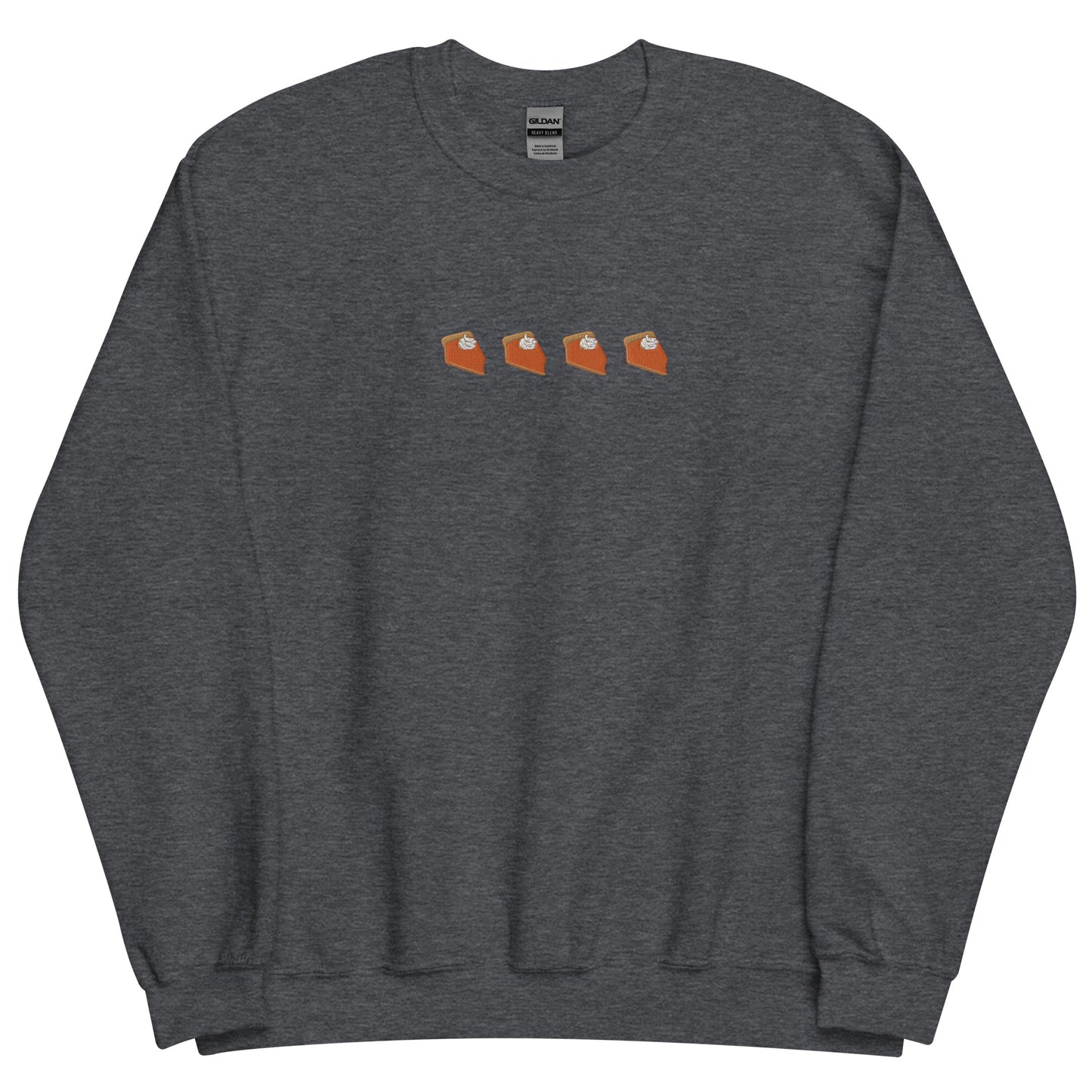 Embroidered Pumpkin Pie Sweatshirt