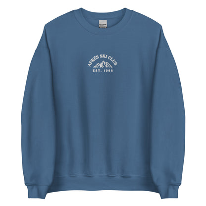 Embroidered Apres Ski Club Sweatshirt