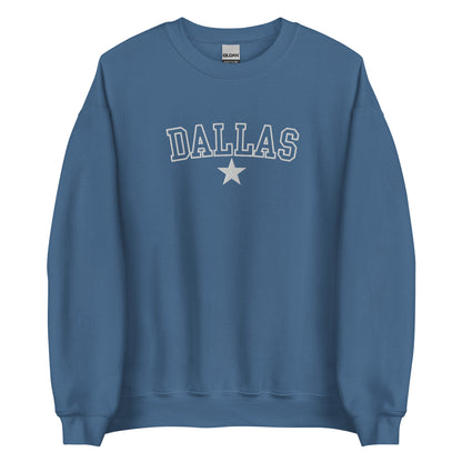 Embroidered Dallas Sweatshirt