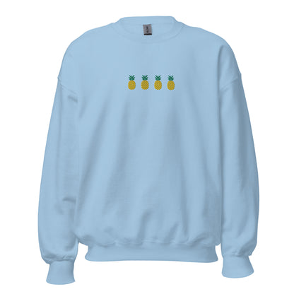 Embroidered Pineapple Sweatshirt