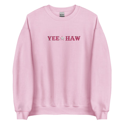 Embroidered Yeehaw Sweatshirt