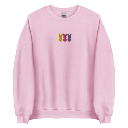 Embroidered Easter Peep Sweatshirt