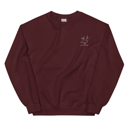 Embroidered Silly Goose Sweatshirt