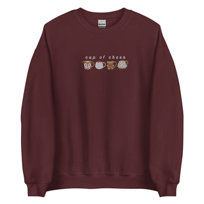 Embroidered Cup of Cheer Sweatshirt