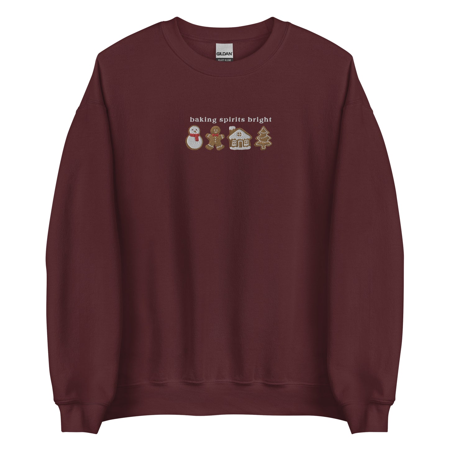 Embroidered Baking Spirits Bright Sweatshirt