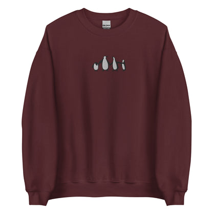 Embroidered Penguin Sweatshirt