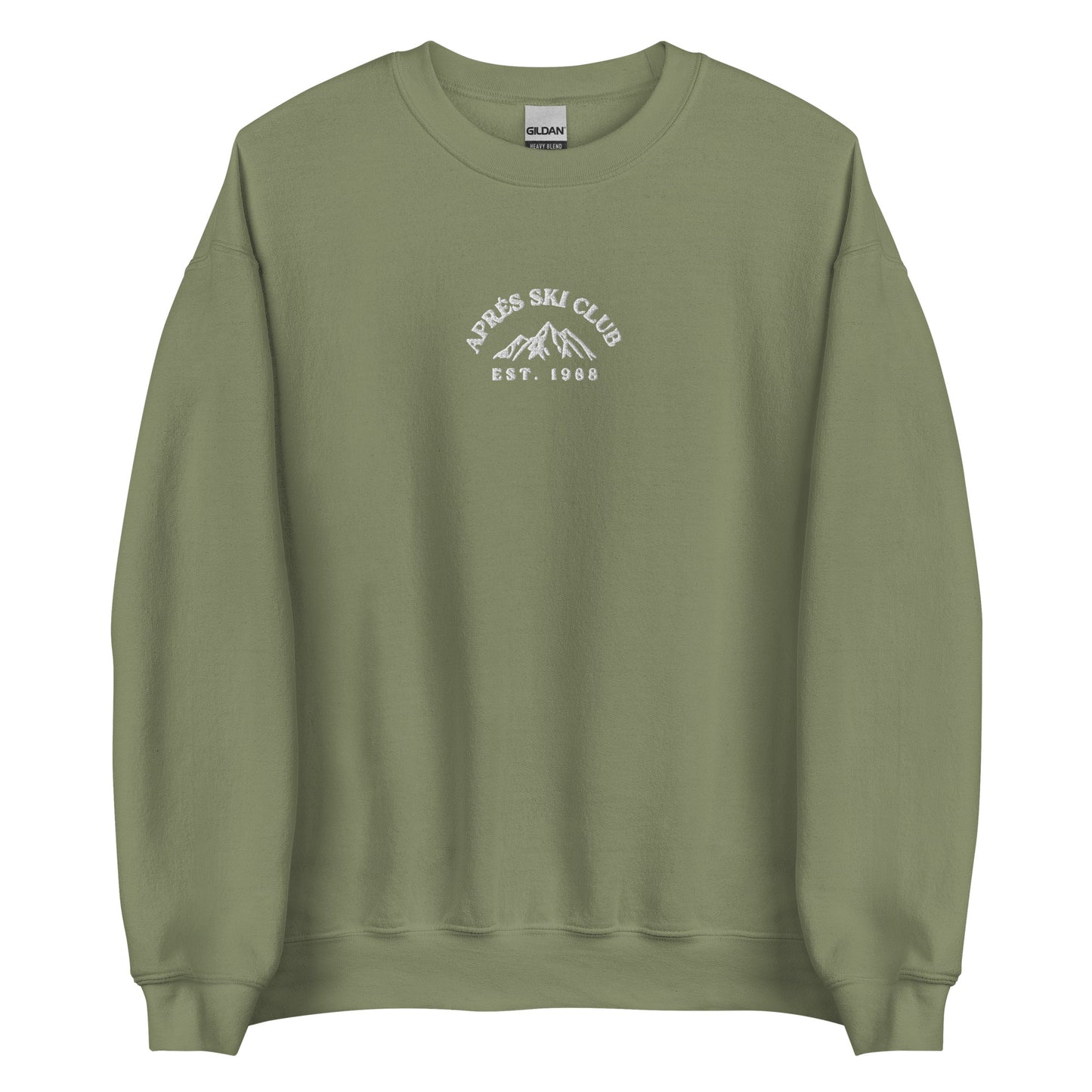 Embroidered Apres Ski Club Sweatshirt