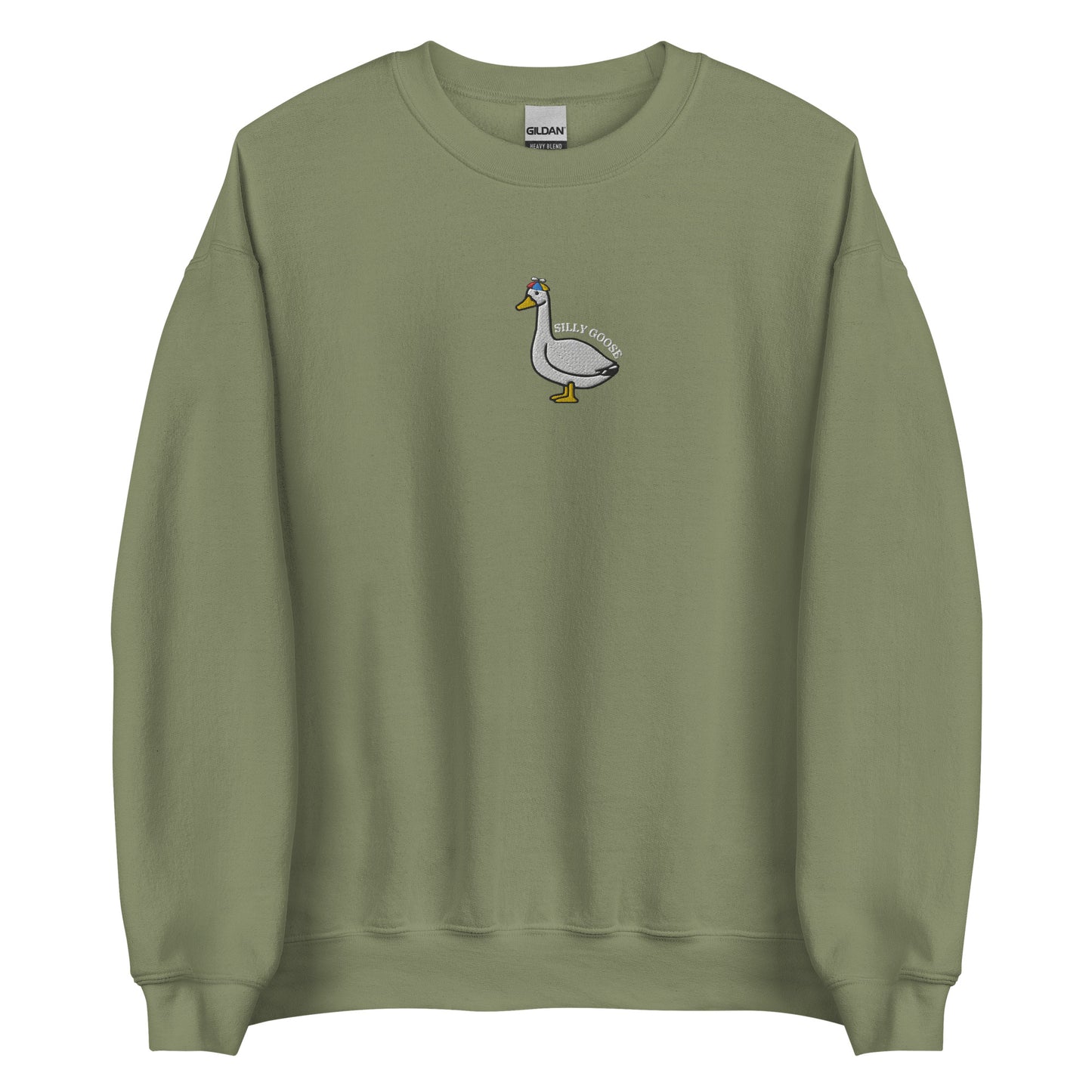 Embroidered Silly Goose Sweatshirt