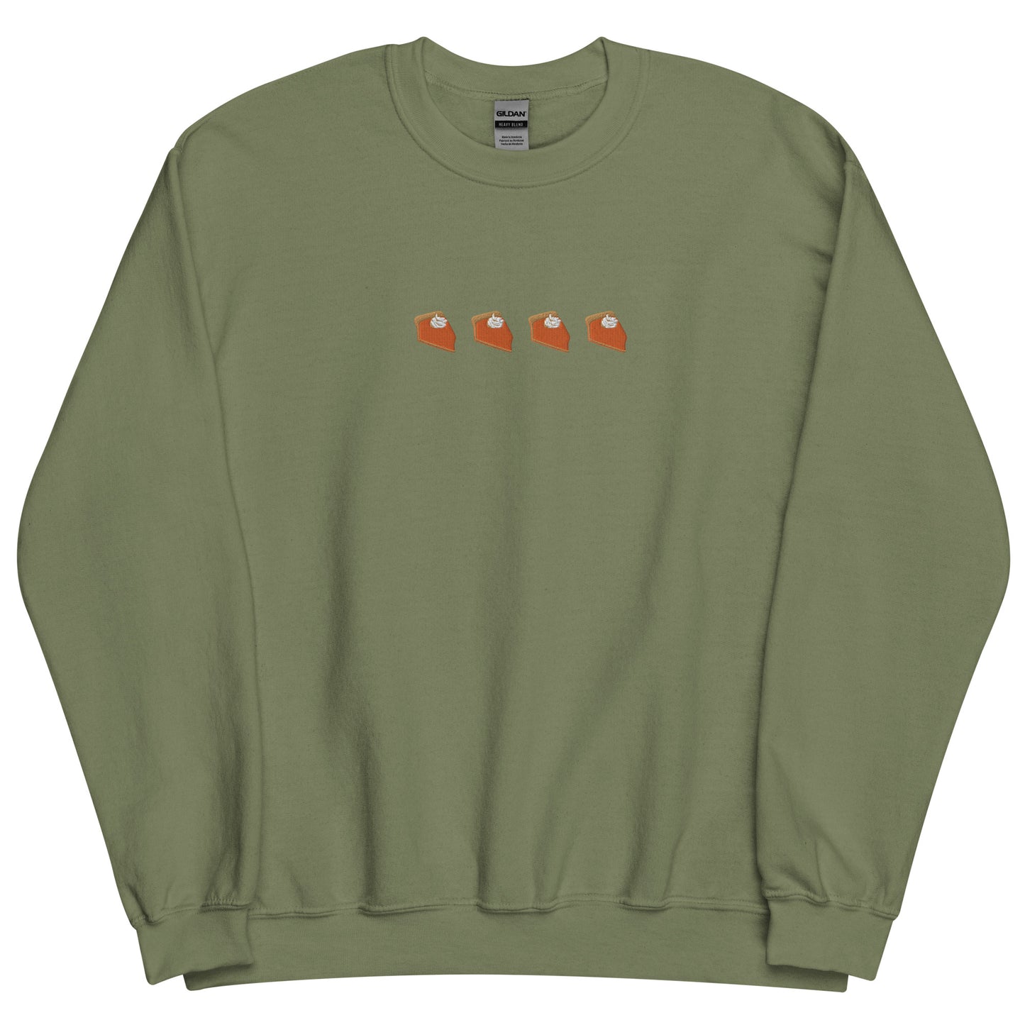 Embroidered Pumpkin Pie Sweatshirt