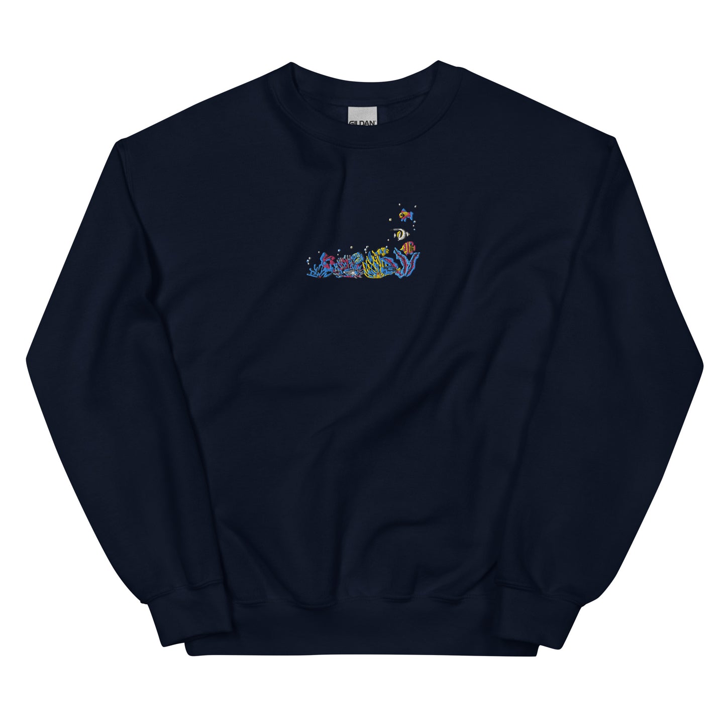 Embroidered Ocean Sweatshirt