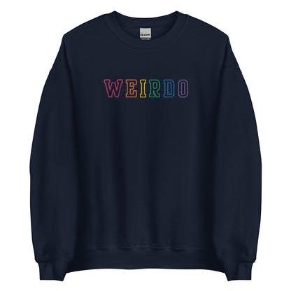 Embroidered Weirdo Sweatshirt