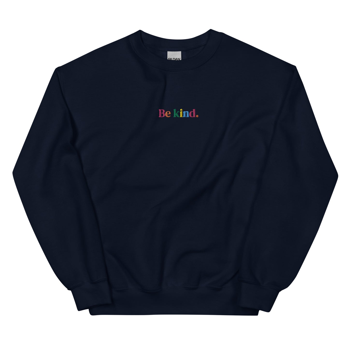 Embroidered Be Kind Sweatshirt