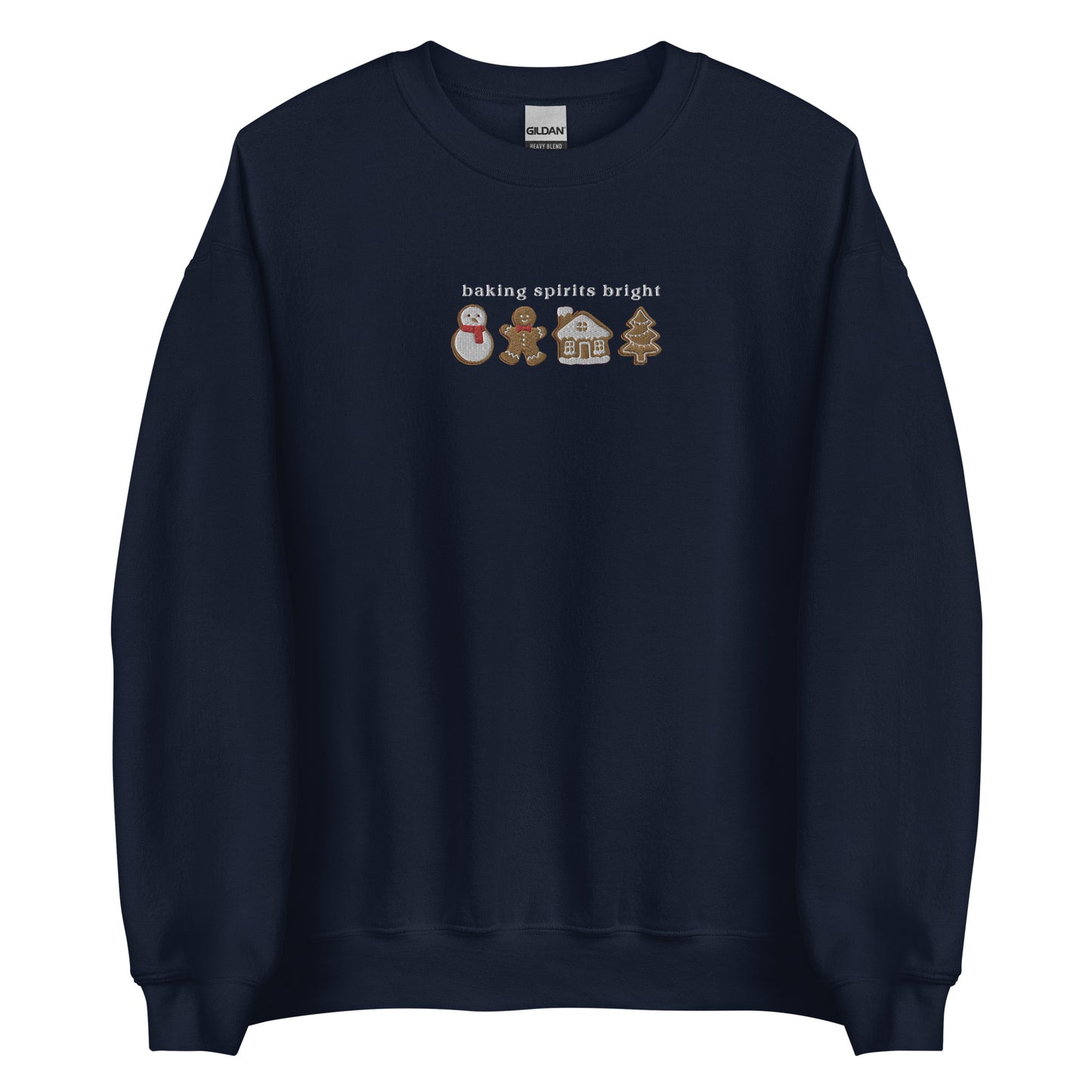 Embroidered Baking Spirits Bright Sweatshirt