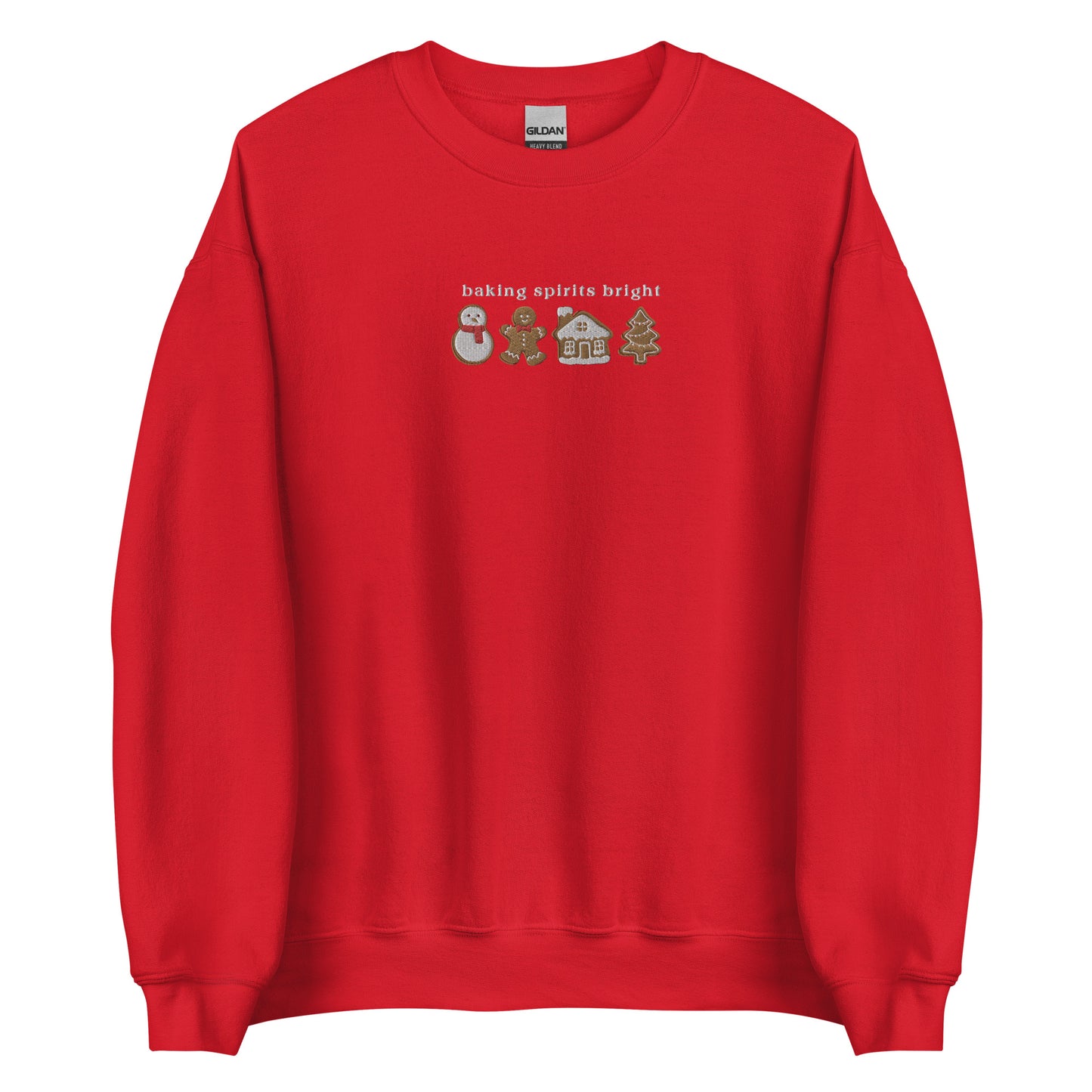 Embroidered Baking Spirits Bright Sweatshirt