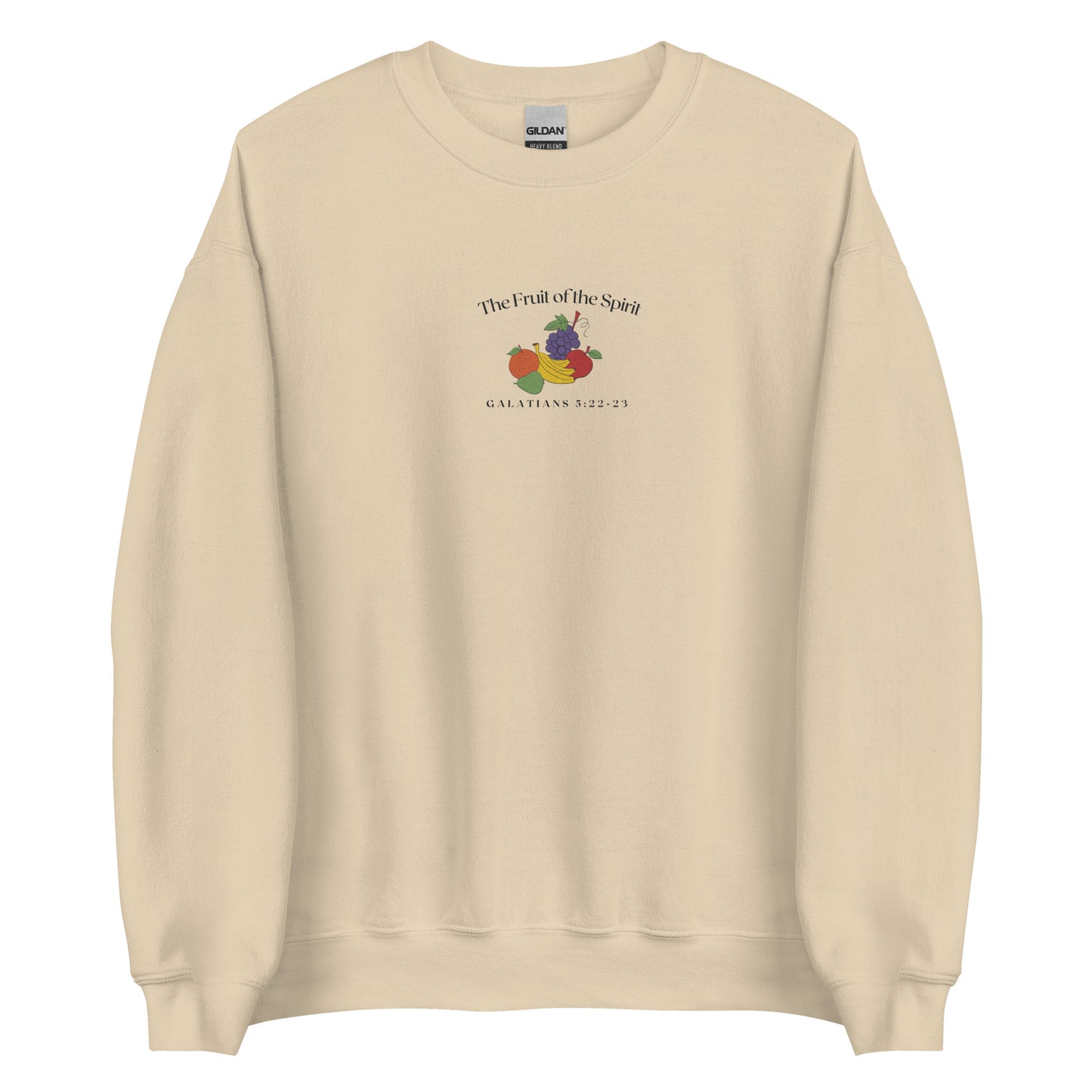 Embroidered Fruit of the Spirit Sweatshirt