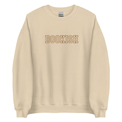 Embroidered Bookish Sweatshirt