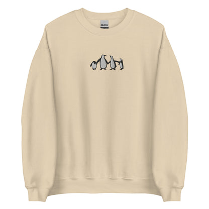 Embroidered Penguin Sweatshirt