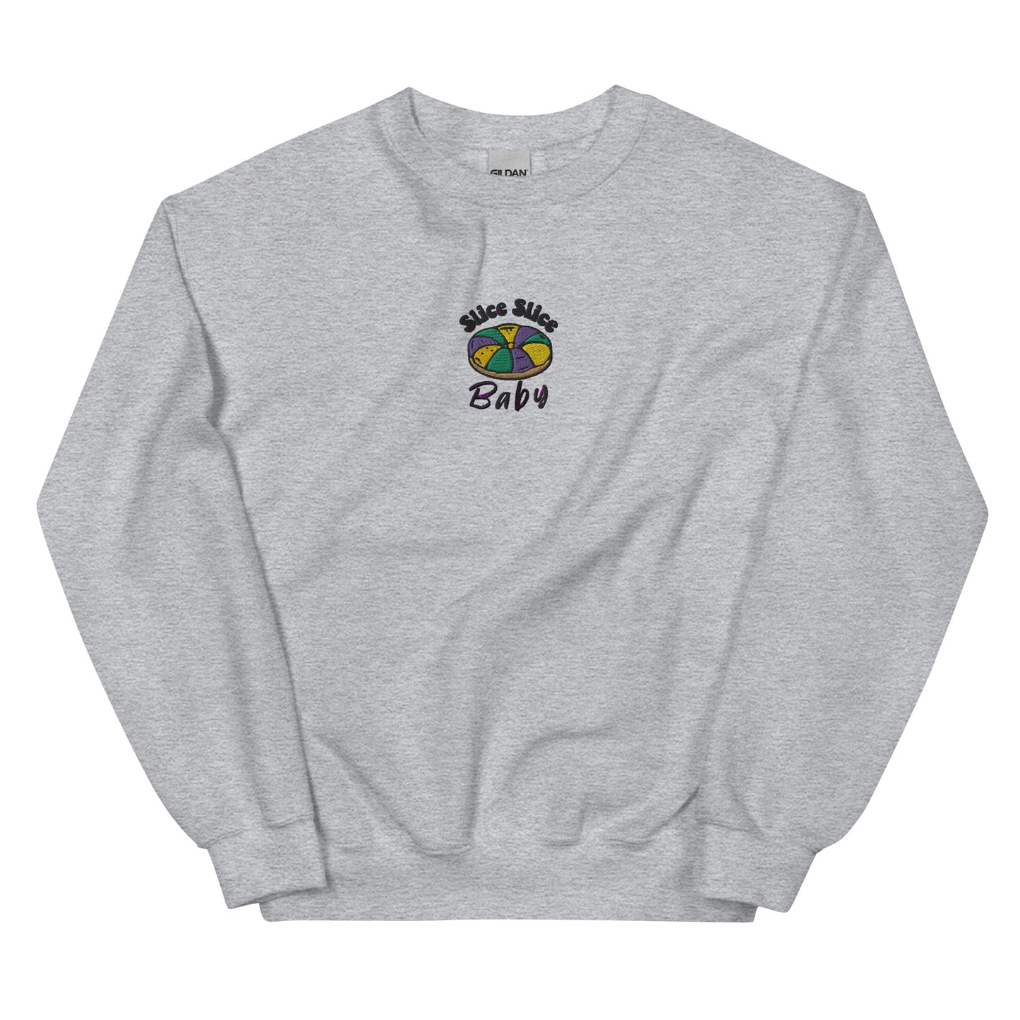 Embroidered King Cake Sweatshirt