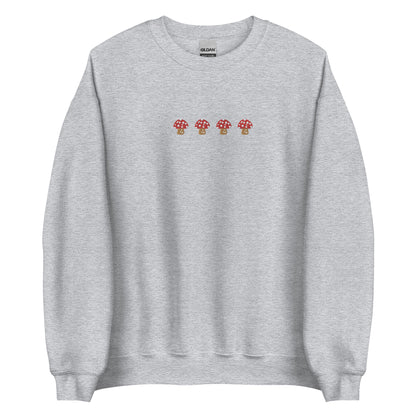 Embroidered Mushroom Sweatshirt