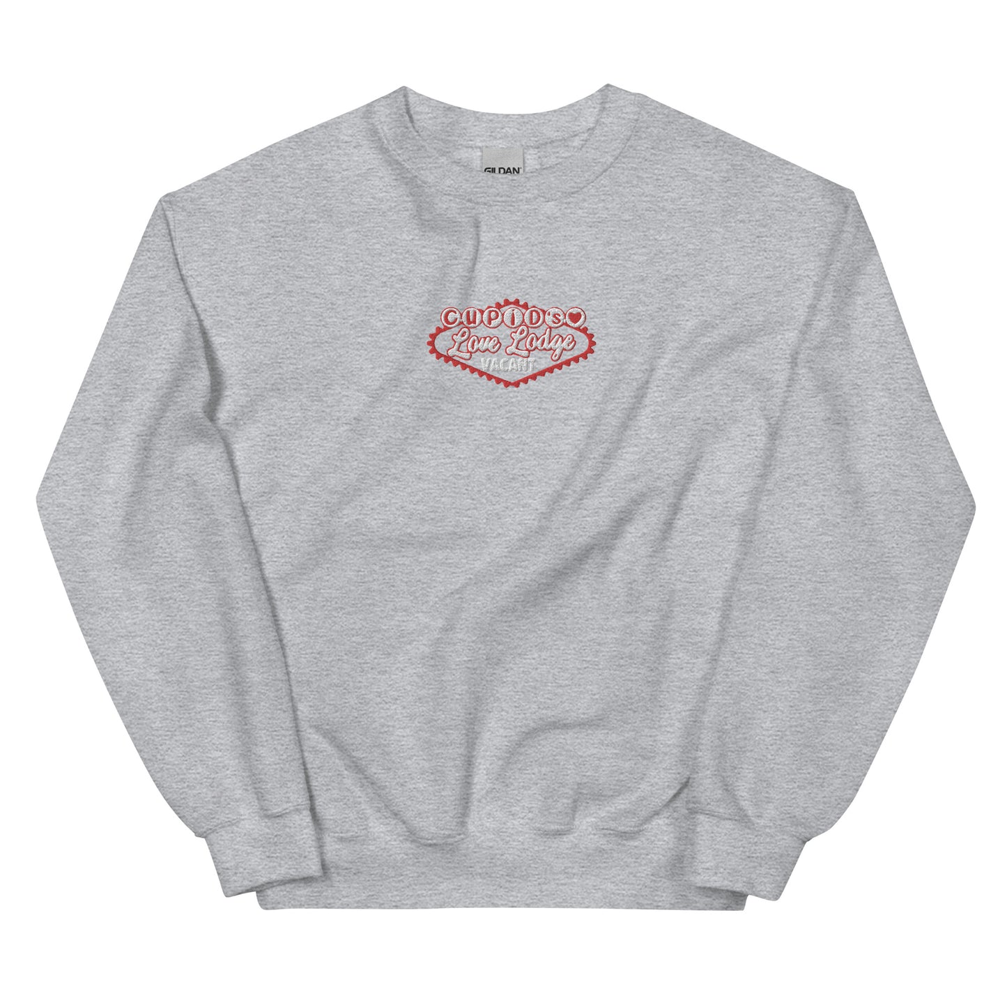 Embroidered Cupids Love Lodge Sweatshirt