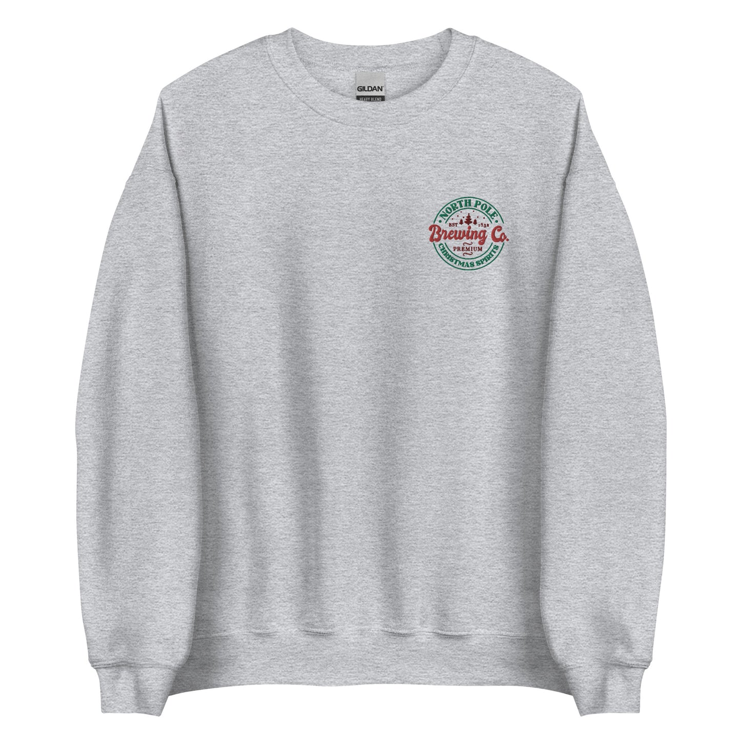 Embroidered North Pole Sweatshirt