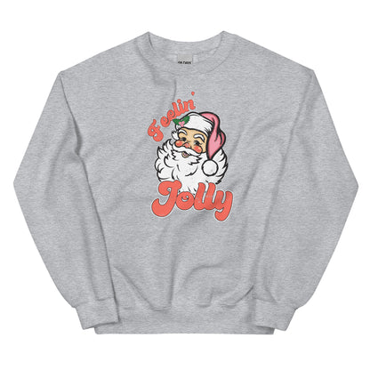 Christmas Santa Feelin' Jolly Sweatshirt