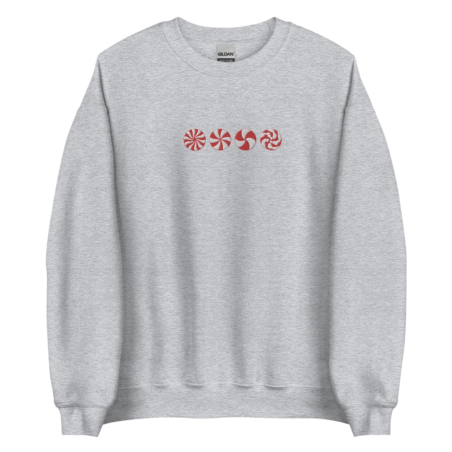 Embroidered Peppermint Sweatshirt